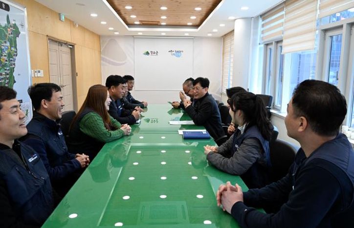 장수군, 제5기 공무직노조 집행부와 간담회 개최