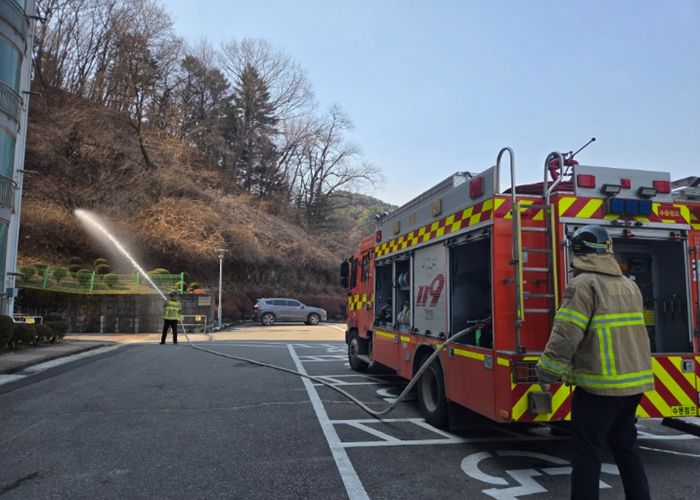 남양주시 동부보건소, 산불 취약 의료시설 대피훈련 실시