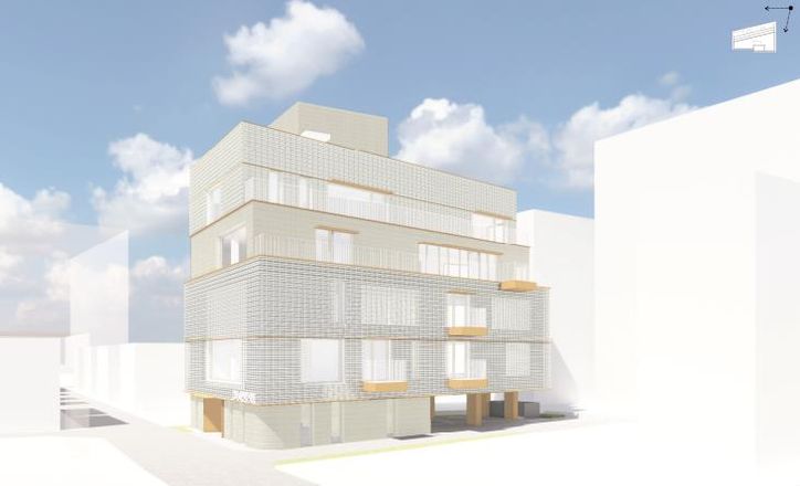 강북패션플랫폼 외부 투시도