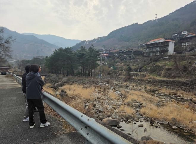 하천·계곡 불법 점용시설 현장점검 사진