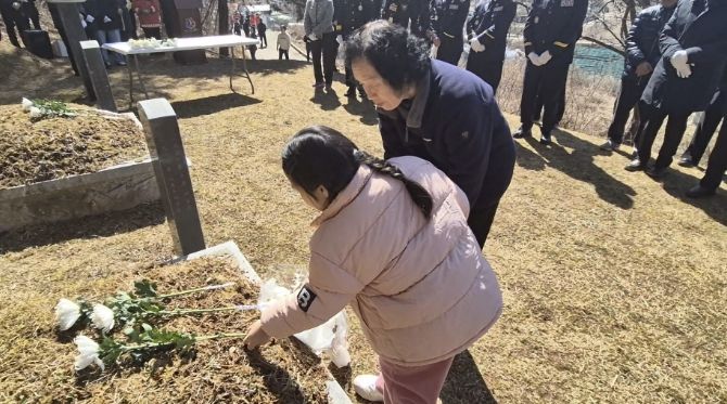 홍천군 서면 '산불 희생자 제37주기 추모식' 개최