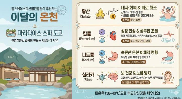 이달의 온천_파라다이스 스파 도고 인포그래픽