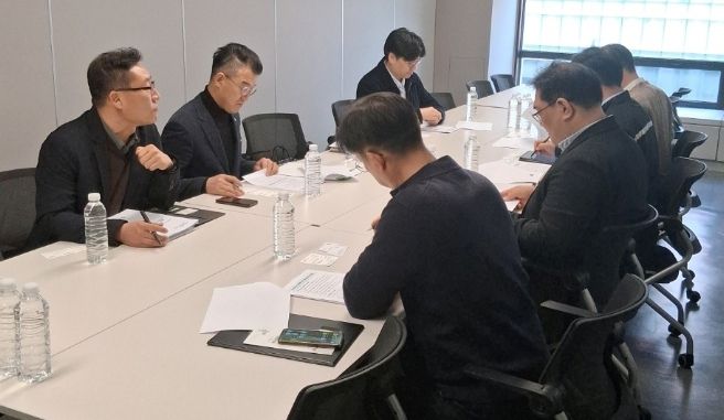 지역건설업체수주지원을위해대기업본사방문