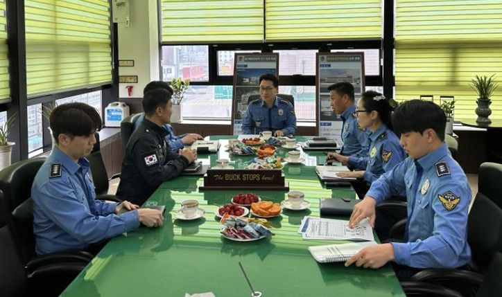 울진해경, 지휘관과 소통 공감 간담회 개최(3.23.울진해경서 제공)
