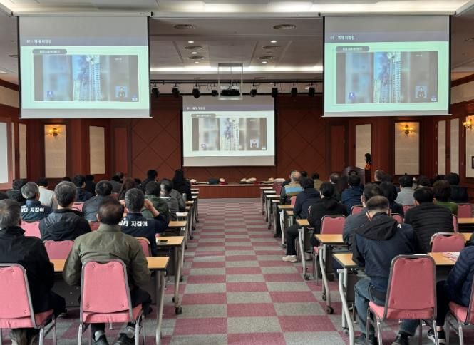 천안서북소방서, 봄철 화재예방대책 안전교육 실시