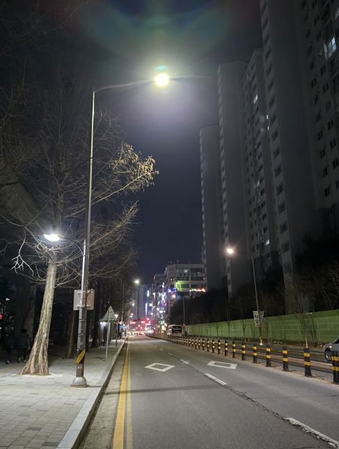 의정부시, 금오지구 LED가로등 교체 추진…야간 안전환경 개선