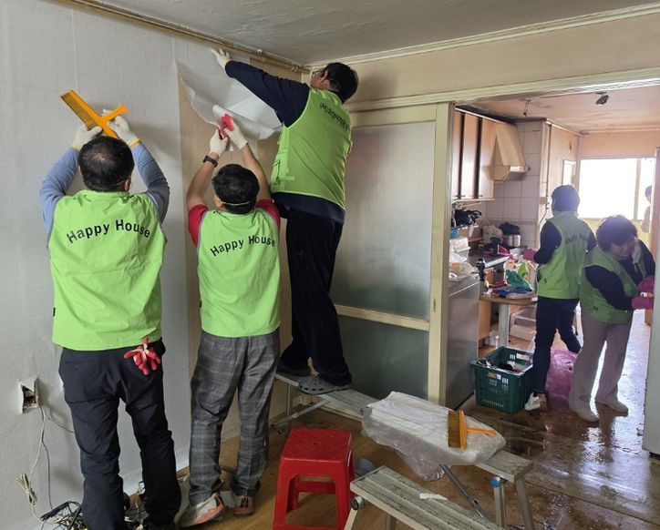 오산시 대원1동-오산시자원봉사센터, 집수리 봉사로 따뜻한 나눔 실천