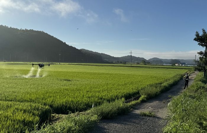 친환경농업 실천 농가 사진