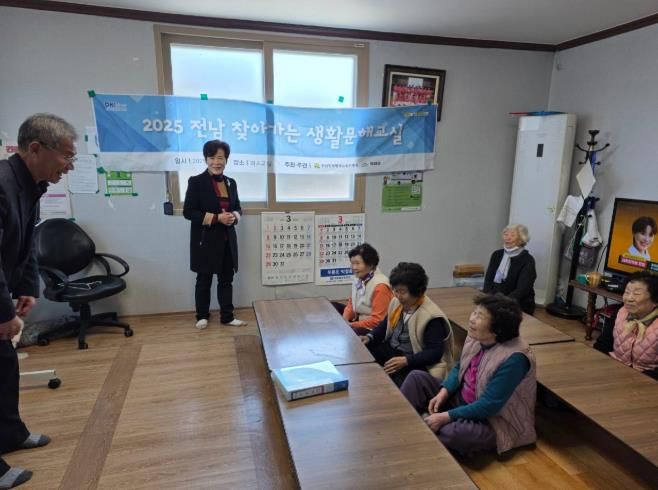 영암군, 찾아가는 문해교육 ‘평생배움학교’ 확대 운영