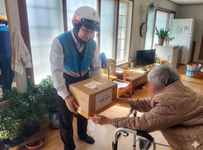 고성군, 행안부 공모 3년 연속 선정! '안부살핌 우편서비스' 개시