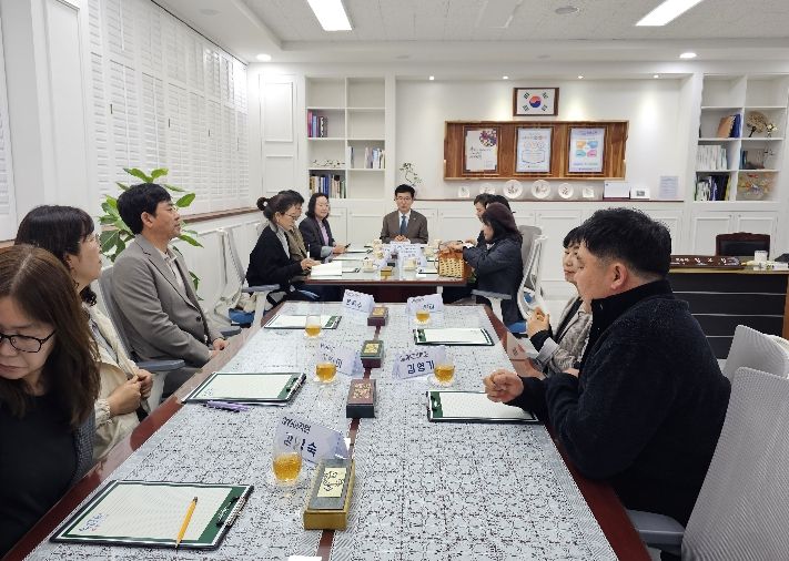 영동교육지원청,‘영동교육 발전 소통간담회’개최