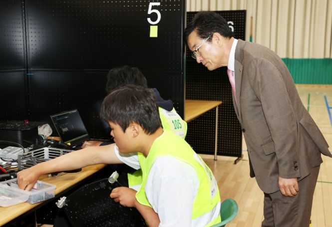 2026년 충북기능경기대회 출전 선수 격려