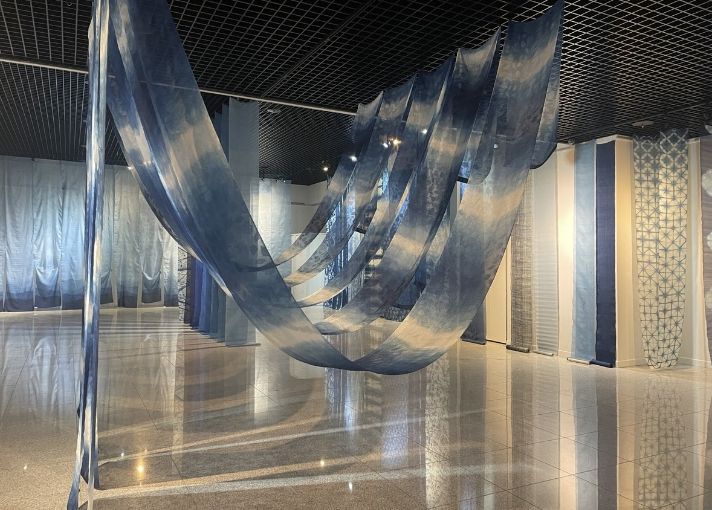 한국천연염색박물관이 한국박물관협회가 추진하는 ‘K-뮤지엄 지역 순회 전시 및 투어 지원사업’에 최종 선정됐다. 사진은 박물관 천연염색 전시 모습.