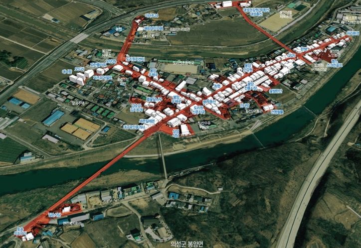 봉양면 도리원길 자율상권구역