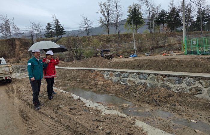 고성군, 여름철 자연재난 사전 대비 현장점검