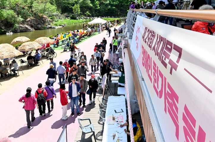 지난해 4월 열린 ‘서대문구 장애인 한가족 한마당’ 행사장 모습