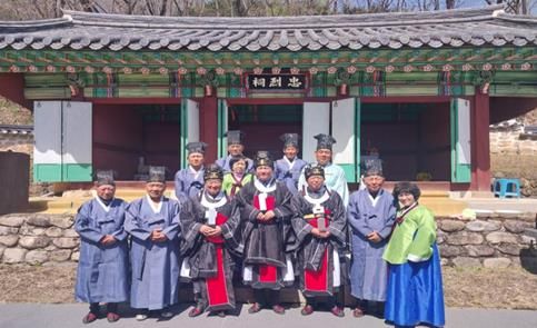 철원군 충렬사 춘계제향 봉행