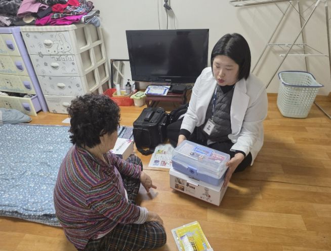 대면 방문 건강관리 서비스