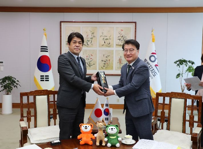 일본 돗토리현 대표단 강원 방문