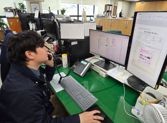 행정전화 전수녹음 시행