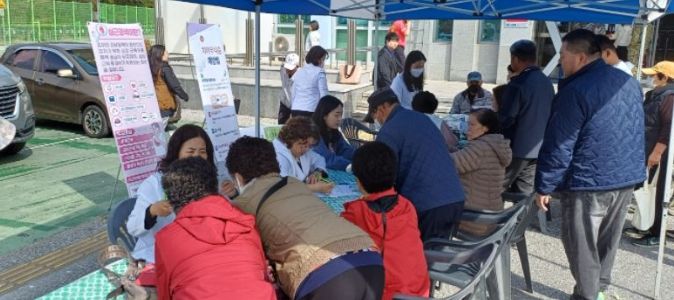 장애인의 날 맞아 건강부스 운영